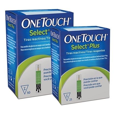 Tiras Reactivas OneTouch Select® Plus image 1