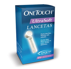 Dispositivo de punción y lancetas OneTouch UltraSoft®
