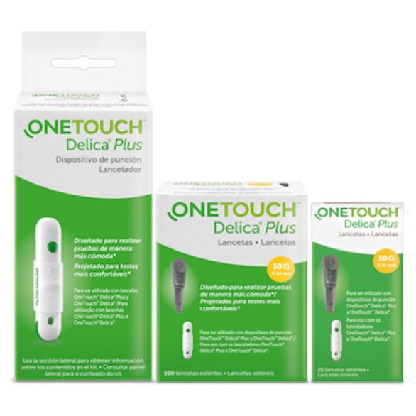OneTouch® Delica® Plus lancing device