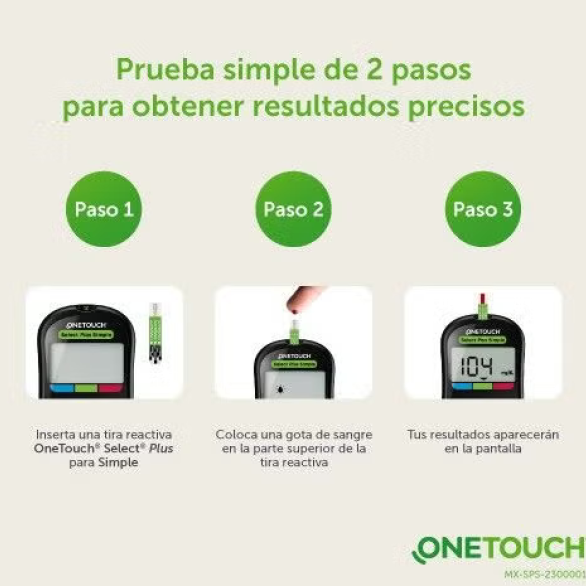 Prueba de glucosa en 2 sencillos pasos 