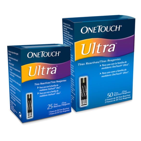 Tiras reactivas OneTouch Ultra®